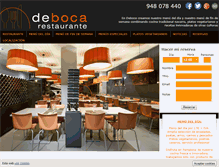 Tablet Screenshot of deboca.com